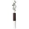 Uniquewise Modern Tall Decorative White and Brown Ripped Cylinder Floor Vase, 25 Inch QI004190.S - alternate 1